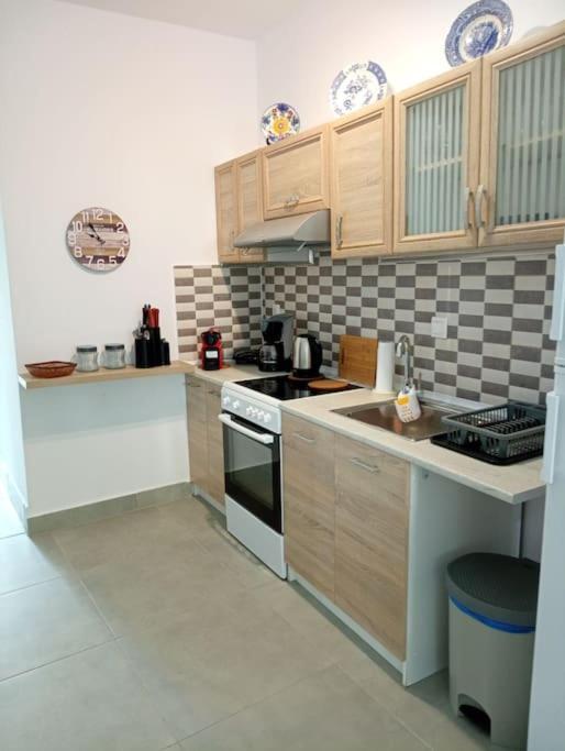 Downtown Apartment With Private Parking Rhodes City 外观 照片